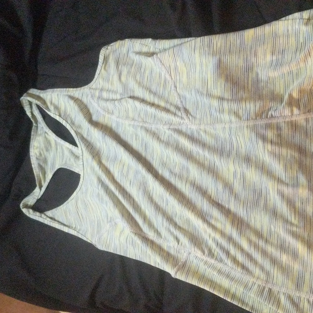 Green work out top